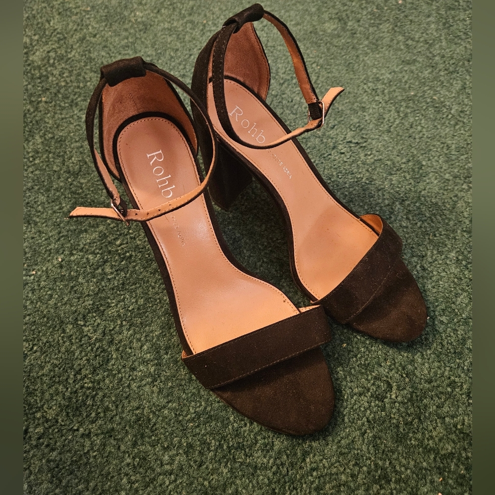 Rohb Black Women's Heels 8.5